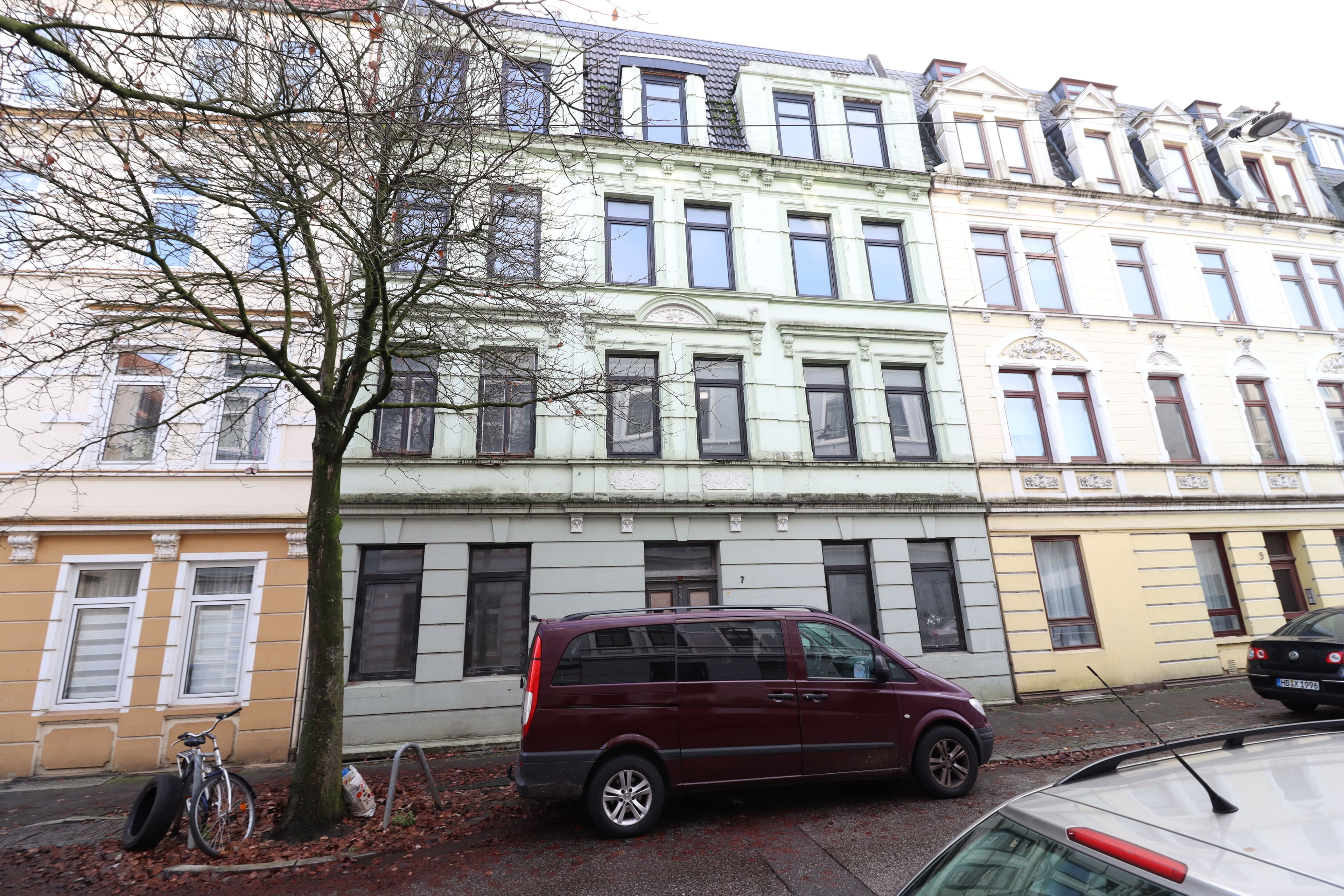 Denkmalgeschütztes Neorenaissance-Mietshaus in Bremerhaven Lehe (Goethequartier)